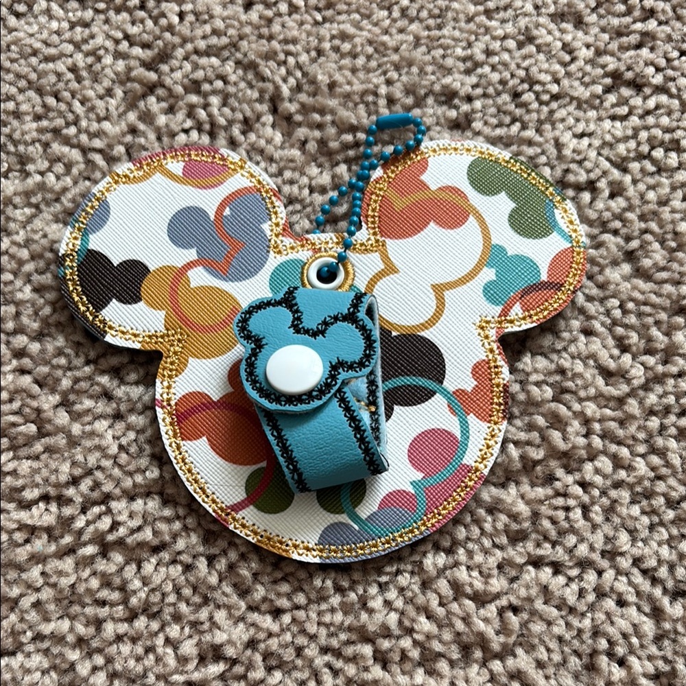 Colorful disney Mouse ear holder Keychain Accessory